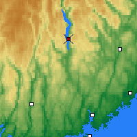 Nearby Forecast Locations - Byglandsfjord - Carta