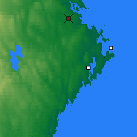 Nearby Forecast Locations - Skellefteå - Carta
