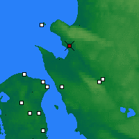 Nearby Forecast Locations - Ängelholm - Carta