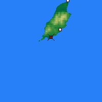 Nearby Forecast Locations - Isola di Man - Carta