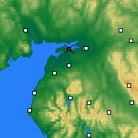 Nearby Forecast Locations - Estuario del Solway - Carta