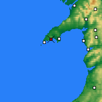 Nearby Forecast Locations - Llŷn - Carta