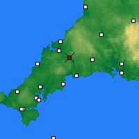 Nearby Forecast Locations - Bodmin - Carta