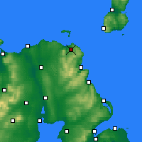 Nearby Forecast Locations - Ballycastle - Carta