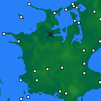 Nearby Forecast Locations - Holbæk - Carta