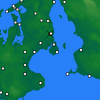 Nearby Forecast Locations - Jægersborg - Carta
