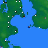 Nearby Forecast Locations - Dragør - Carta