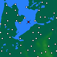 Nearby Forecast Locations - Houtribdijk - Carta