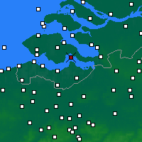 Nearby Forecast Locations - Hansweert - Carta