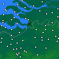 Nearby Forecast Locations - Woensdrecht - Carta