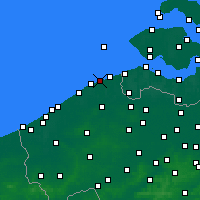 Nearby Forecast Locations - Sint-Katelijne-Waver - Carta