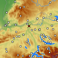 Nearby Forecast Locations - Beznau - Carta