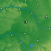 Nearby Forecast Locations - Châlons-en-Champagne - Carta