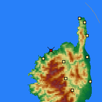 Nearby Forecast Locations - Isola Rossa - Carta