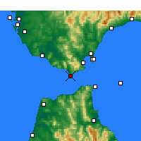 Nearby Forecast Locations - Tarifa - Carta