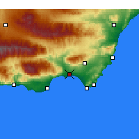 Nearby Forecast Locations - Almería - Carta