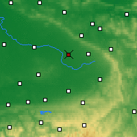 Nearby Forecast Locations - Gütersloh - Carta