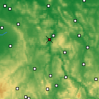 Nearby Forecast Locations - Höxter - Carta