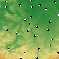 Nearby Forecast Locations - Osterfeld - Carta