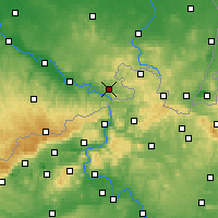 Nearby Forecast Locations - Kirnitzschtal - Carta