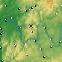 Nearby Forecast Locations - Neuhütten - Carta