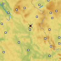 Nearby Forecast Locations - Grafenwöhr - Carta