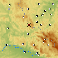 Nearby Forecast Locations - Waldmünchen - Carta