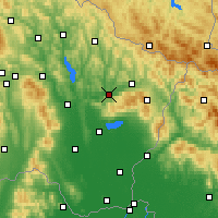 Nearby Forecast Locations - Kamenica nad Cirochou - Carta