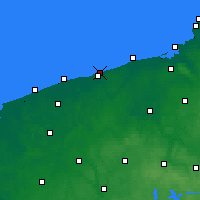 Nearby Forecast Locations - Kołobrzeg - Carta