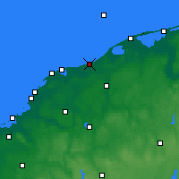 Nearby Forecast Locations - Ustka - Carta