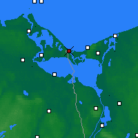 Nearby Forecast Locations - Świnoujście - Carta