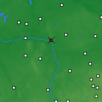 Nearby Forecast Locations - Koło - Carta