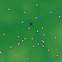 Nearby Forecast Locations - Legionowo - Carta