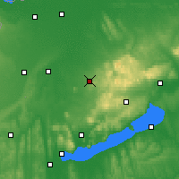 Nearby Forecast Locations - Pápa - Carta