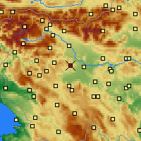 Nearby Forecast Locations - Medvode - Carta