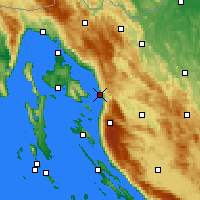 Nearby Forecast Locations - Segna - Carta