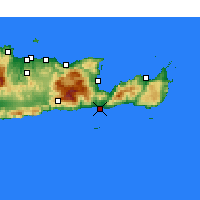 Nearby Forecast Locations - Ierapetra - Carta
