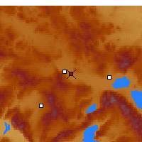 Nearby Forecast Locations - Afyonkarahisar - Carta