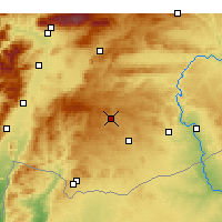 Nearby Forecast Locations - Gaziantep - Carta