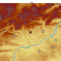 Nearby Forecast Locations - Adıyaman - Carta