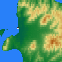 Nearby Forecast Locations - Ponnegyrgyn - Carta