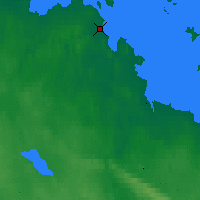 Nearby Forecast Locations - Kolezhma - Carta