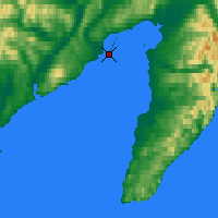 Nearby Forecast Locations - Korf - Carta