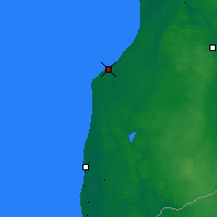 Nearby Forecast Locations - Pāvilosta - Carta