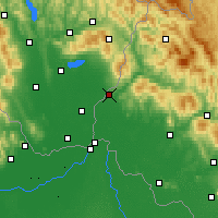 Nearby Forecast Locations - Užhorod - Carta