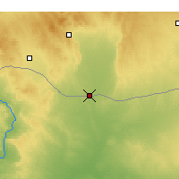 Nearby Forecast Locations - Tell Abyad - Carta