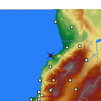 Nearby Forecast Locations - Tripoli - Carta