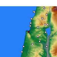 Nearby Forecast Locations - Haifa - Carta