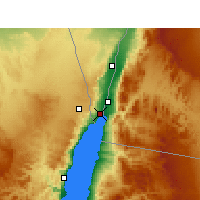 Nearby Forecast Locations - Eilat - Carta