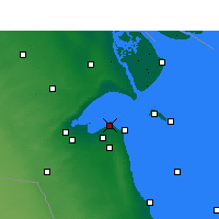 Nearby Forecast Locations - Al Kuwait - Carta